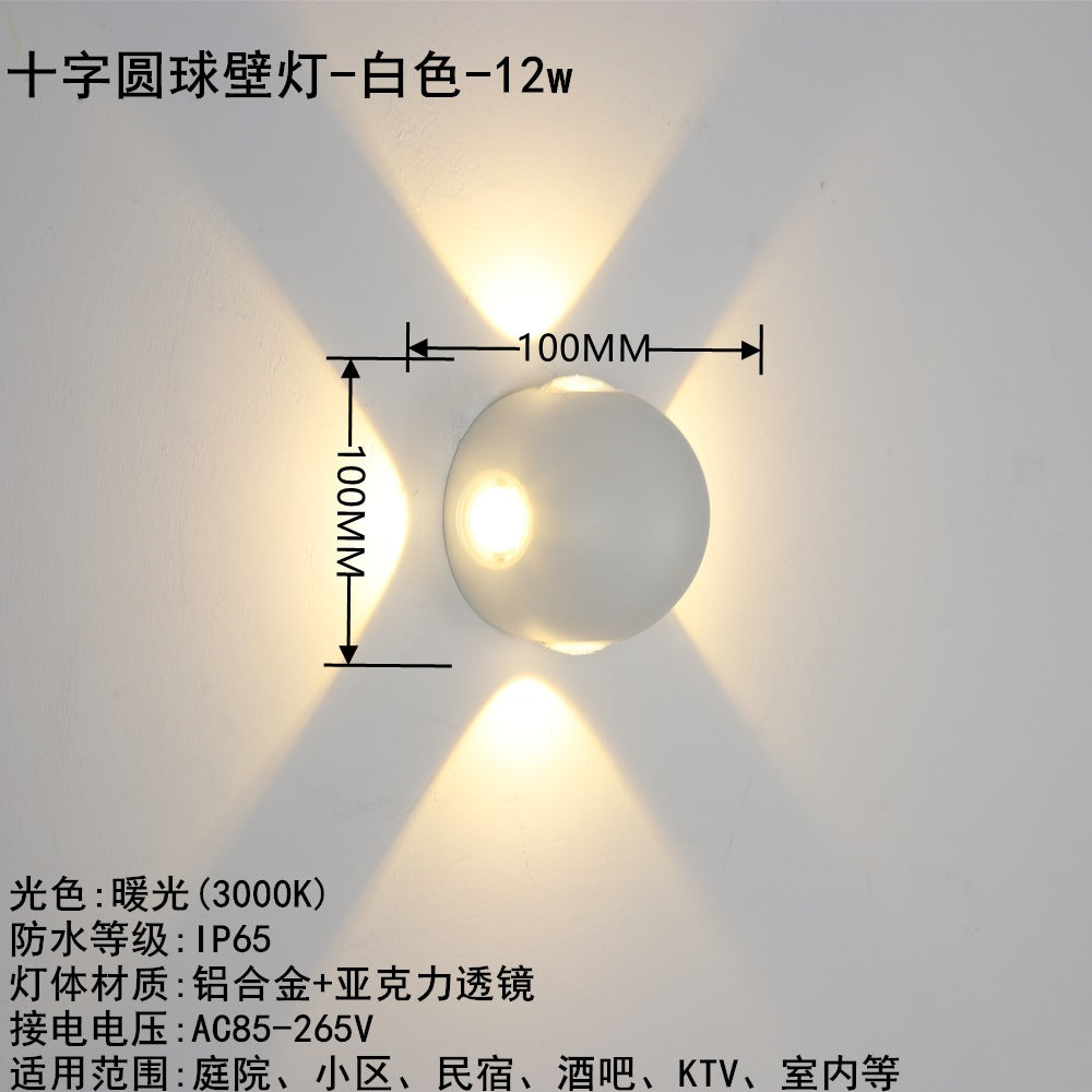 Modern Outdoor LED Wall Sconce