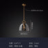 Modern All-Copper Crystal Pendant Light