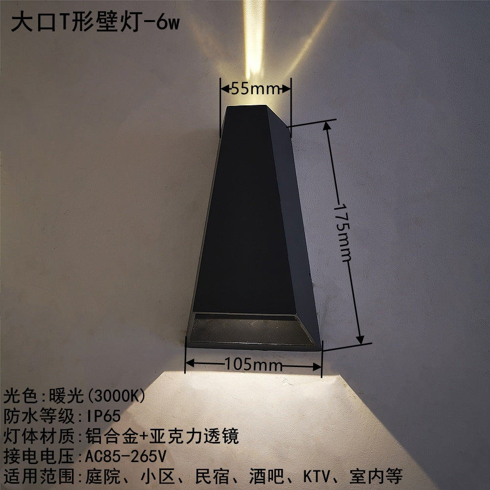 Modern Outdoor LED Wall Sconce