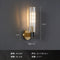 Vintage Copper Glass Wall Sconce