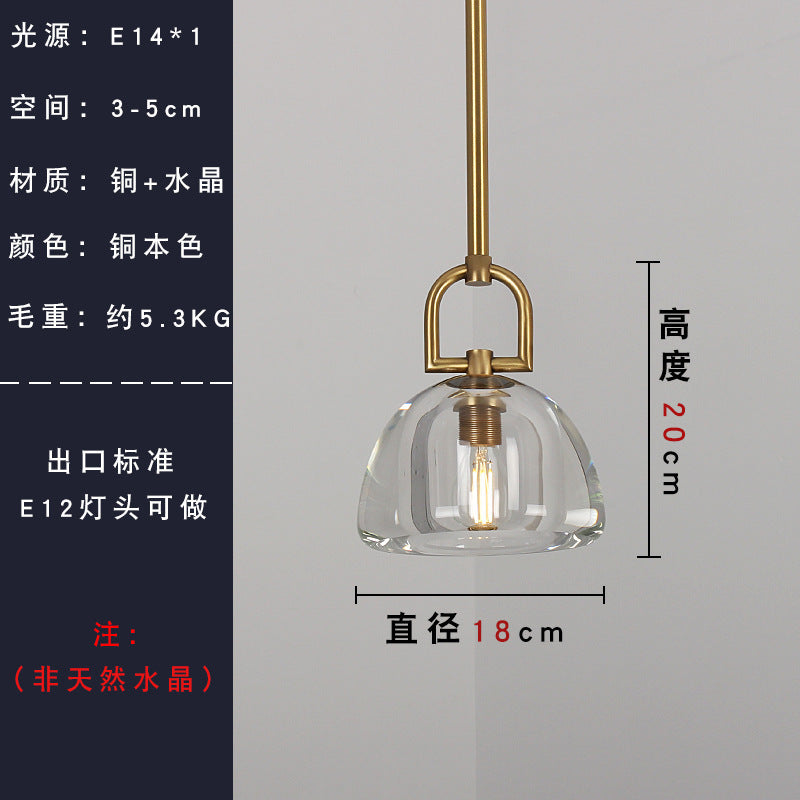Luxury Crystal Pendant Light