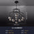 Modern All-Copper Crystal Chandelier