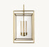 Modern Copper & Glass Chandelier Collection