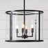 Modern Copper & Glass Chandelier Collection