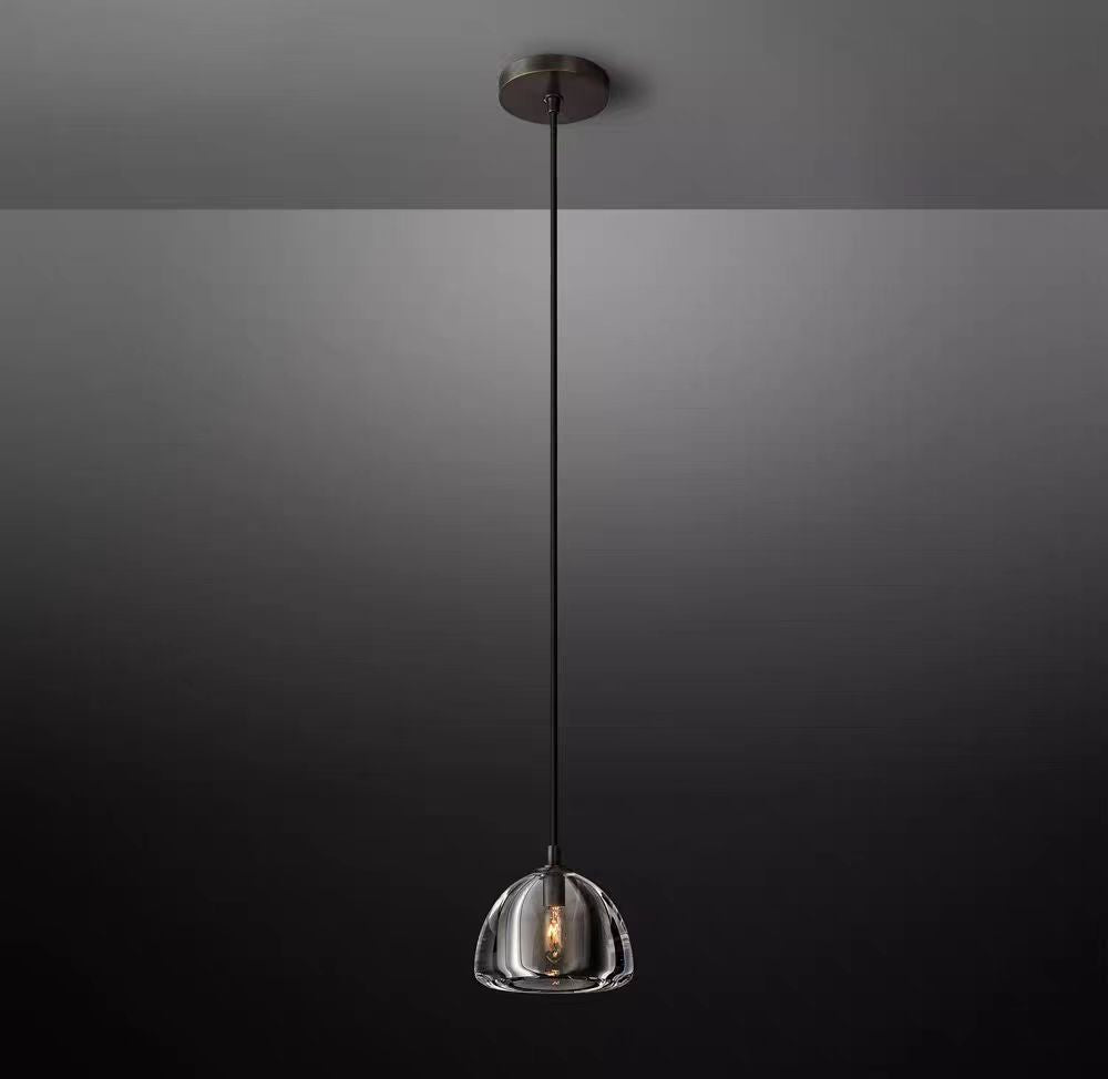 Modern All-Copper Crystal Chandelier