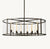 Modern Copper & Glass Chandelier Collection
