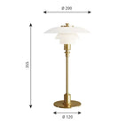 Modern Glass Table Lamp
