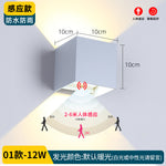 Modern Waterproof LED Wall Sconce with Motion Sensor