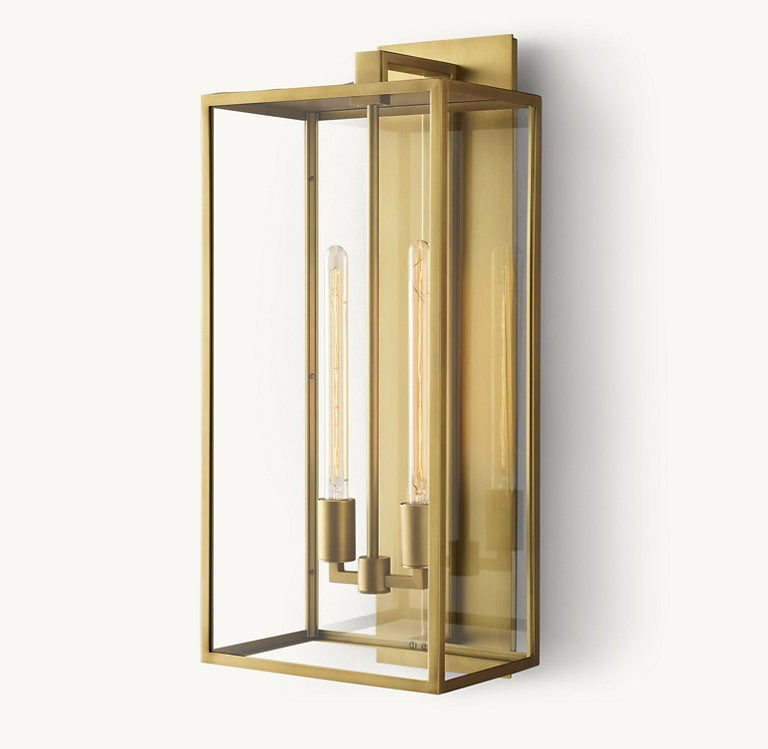 Modern Copper & Glass Chandelier Collection