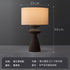 Japanese Minimalist Resin Table Lamp