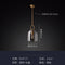 Luxury Copper Crystal Pendant Light