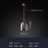 Luxury Copper Crystal Pendant Light