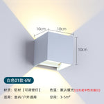 Modern Waterproof LED Wall Sconce with Motion Sensor