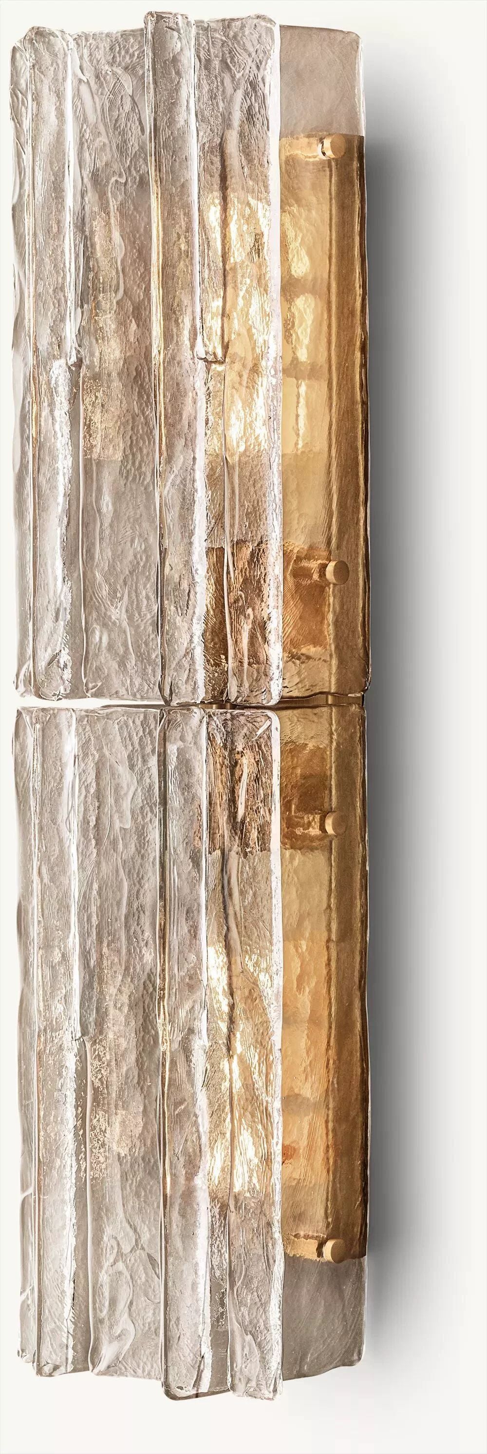 Luxury Copper & Glass Chandelier Collection