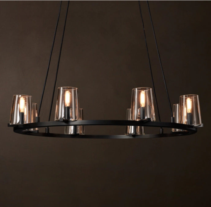 Luxury Copper Glass Lighting Collection