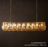 Luxury Copper Crystal Chandelier