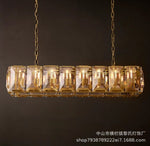 Luxury Copper Crystal Chandelier