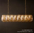 Luxury Copper Crystal Chandelier