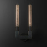Modern Copper Glass Wall Sconce
