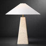 Modern Simple Accessible Luxury Decorative Stone Table Lamp Scandinavian Ins Style Designer Creative Retro Bedside Decorative Lamp