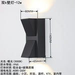 Modern Outdoor LED Wall Sconce