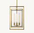 Modern Copper & Glass Chandelier Collection