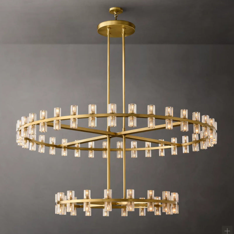 Luxury Copper Crystal Chandelier Collection