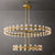 Luxury Copper Crystal Chandelier Collection