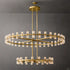 Luxury Copper Crystal Chandelier Collection