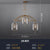 Modern Copper Glass Pendant Light