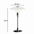 Modern Glass Table Lamp