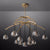 Modern All-Copper Crystal Chandelier