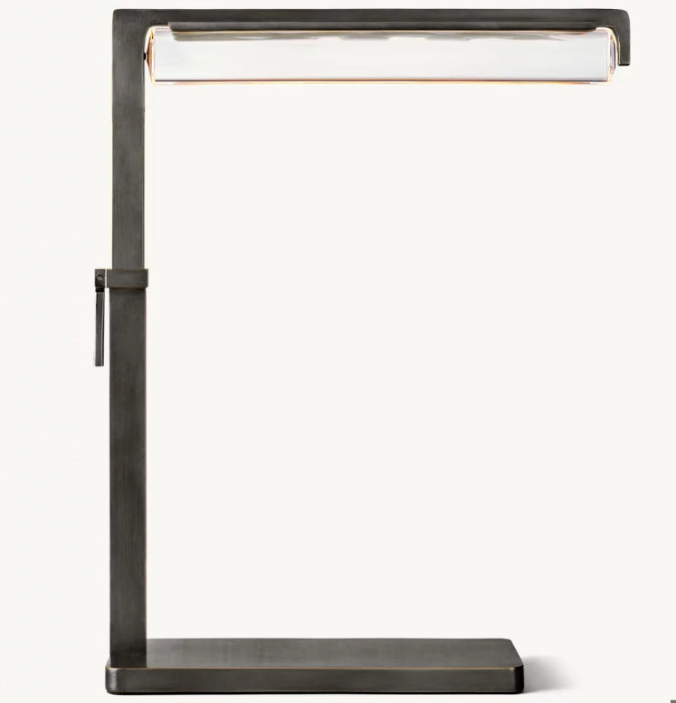 Luxury Copper Crystal Table Lamp