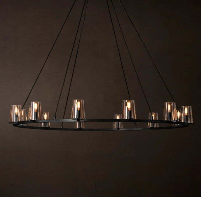Luxury Copper Glass Lighting Collection