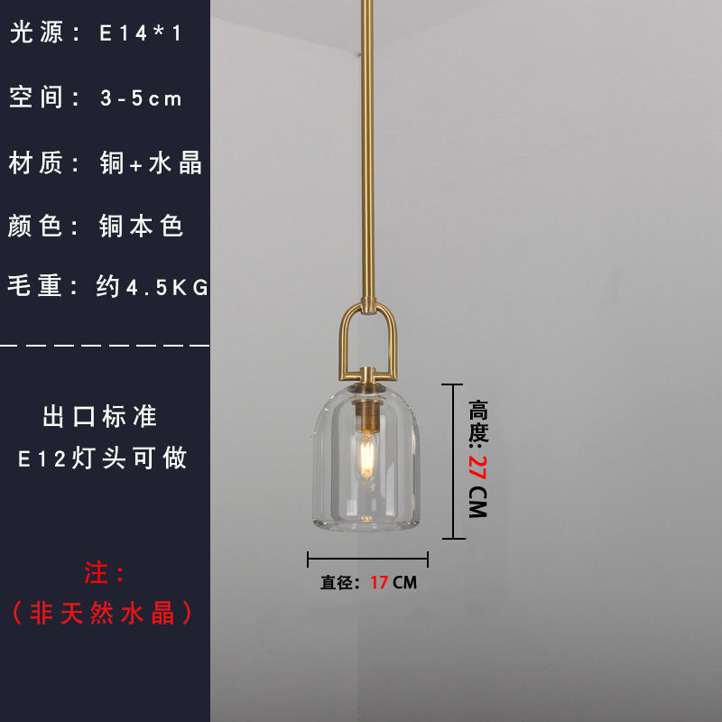 Luxury Crystal Pendant Light