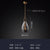 Luxury Copper Crystal Pendant Light