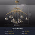 Modern All-Copper Crystal Chandelier