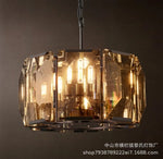Luxury Copper Crystal Chandelier