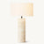Modern Travertine Table Lamp