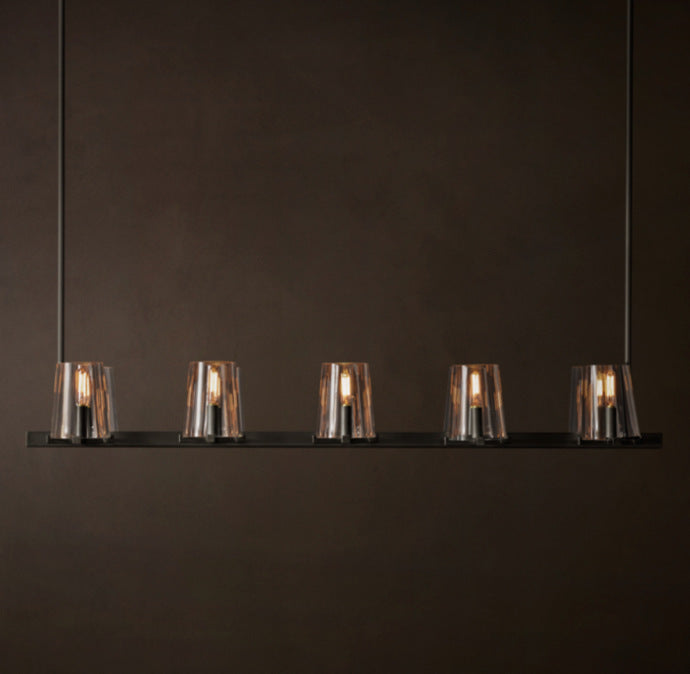 Luxury Copper Glass Lighting Collection