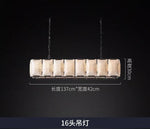 Modern Marble Island Chandelier
