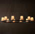 Luxury Copper Fabric Shade Lighting Collection