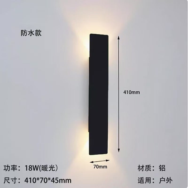 Modern Outdoor LED Waterproof Wall Sconce