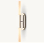 Modern Copper Glass Wall Sconce