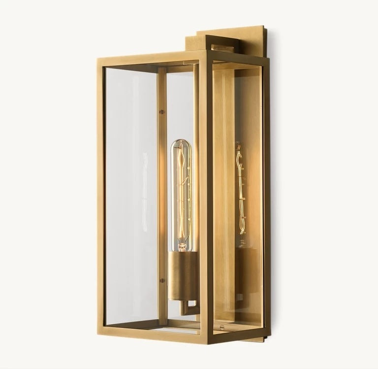 Modern Copper & Glass Chandelier Collection