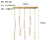 Luxury Crystal Spiral Staircase Chandelier