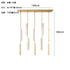 Luxury Crystal Spiral Staircase Chandelier