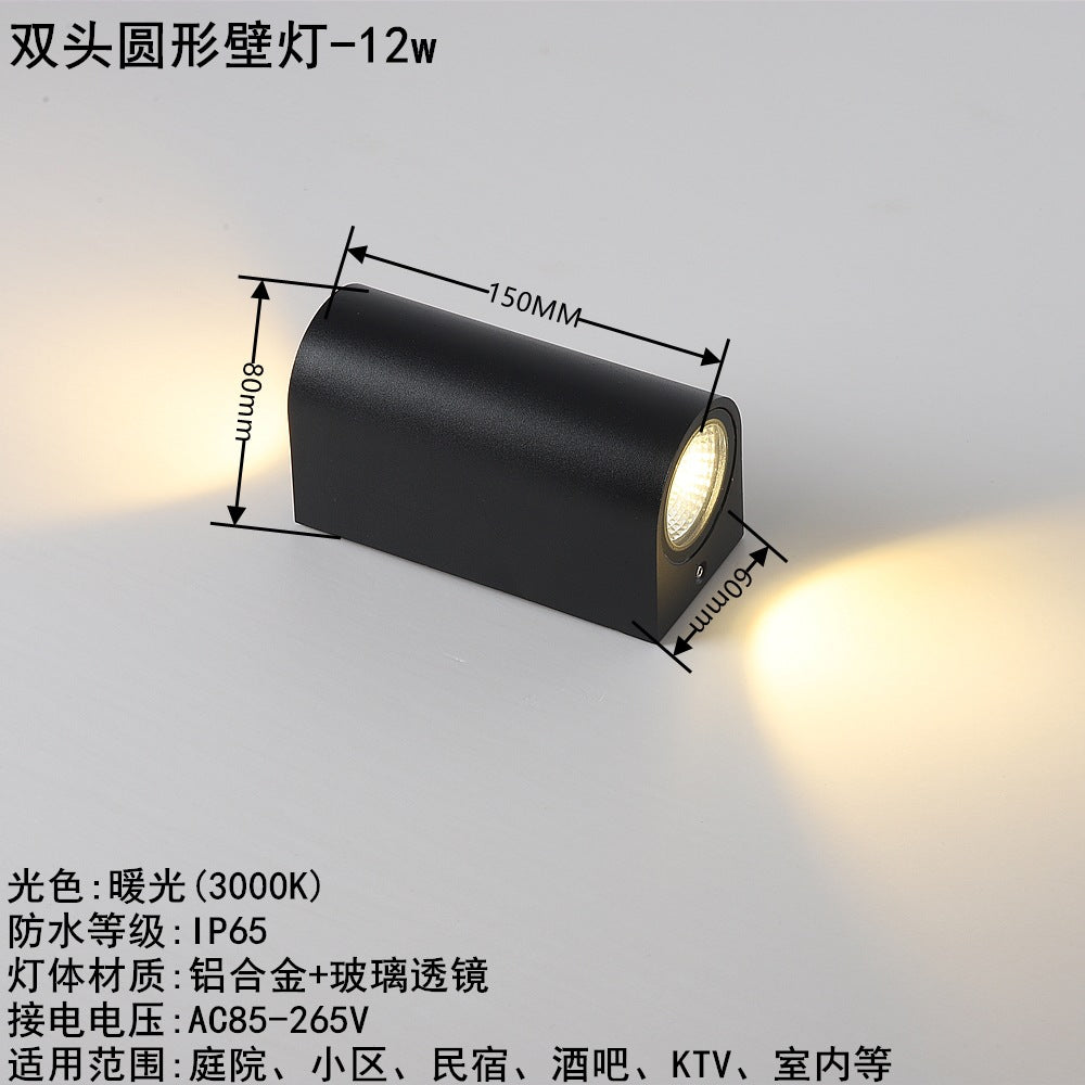 Modern Outdoor LED Wall Sconce