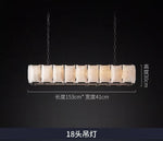 Modern Marble Island Chandelier