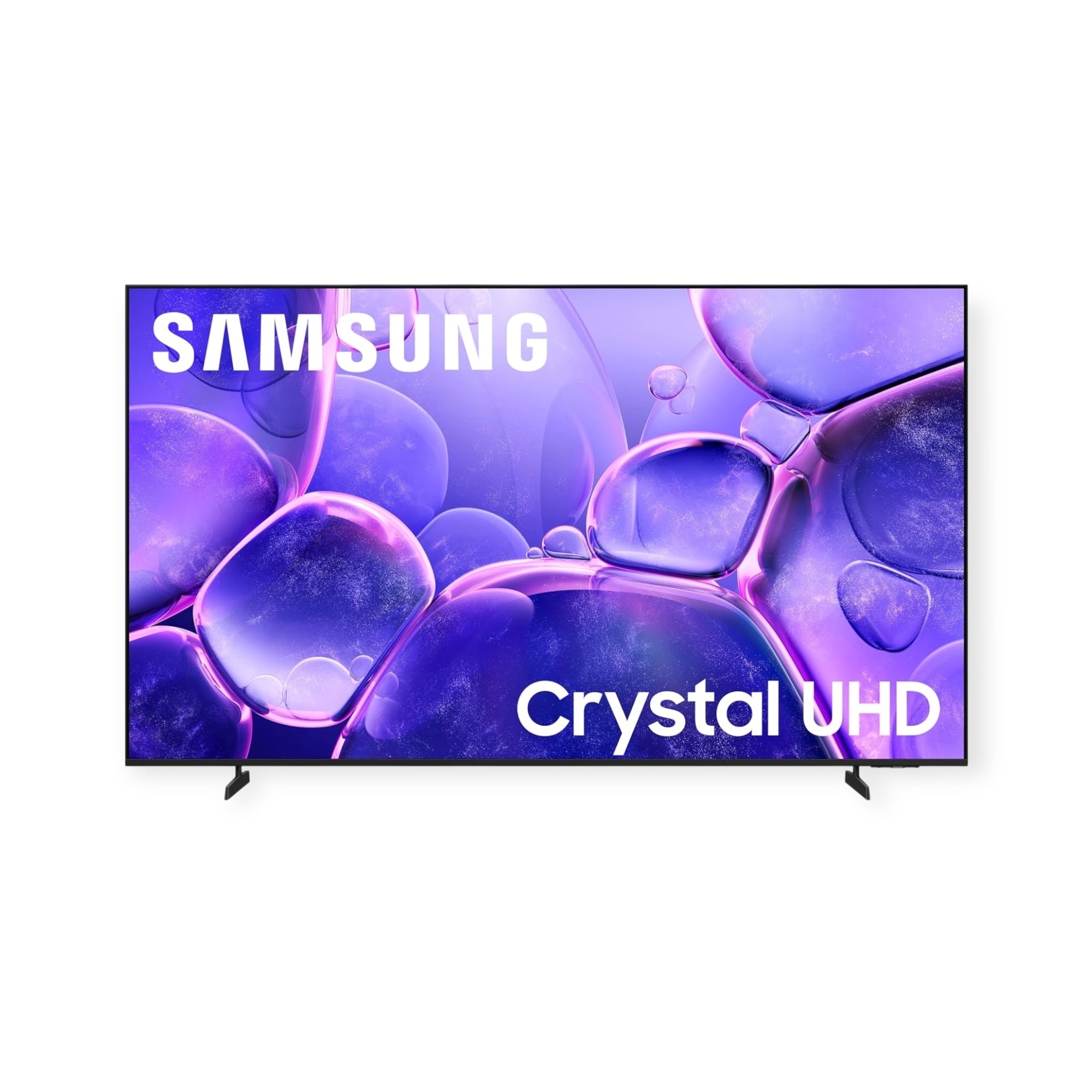 Samsung 65-Inch Class Crystal UHD U8000F 4K Smart TV (2025 Model) Endless Free Content, Crystal Processor 4K, MetalStream Design, Knox Security, Alexa Built-in